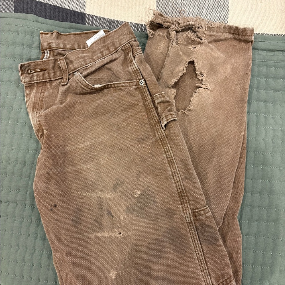 Dickies Brown Bootcut Jeans